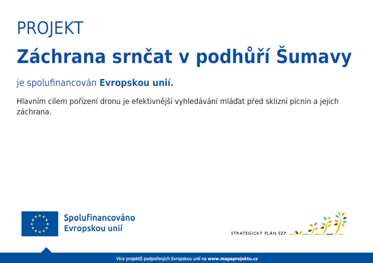 Spolufinancování dotace