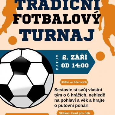 Tradiční fotbalový turnaj ve Zdenicích